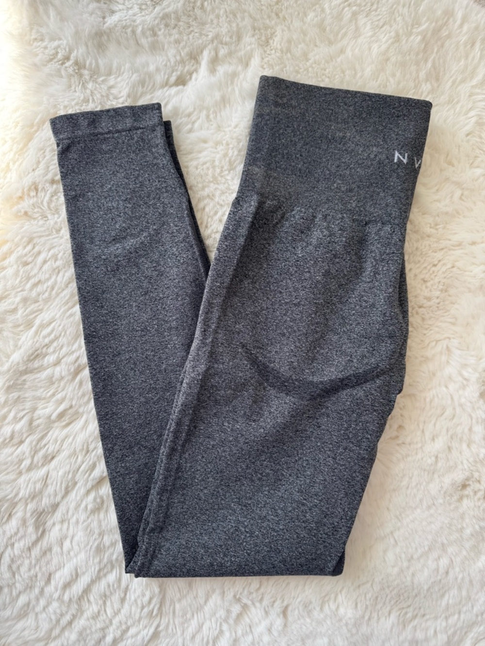 NVGTN Black Seamless Contour Leggings Size Small